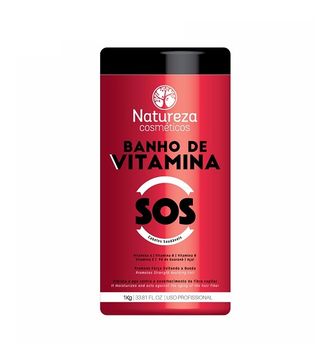 Ботокс SOS-восстановление волос NATUREZA Banho de VITAMINA 1000 мл