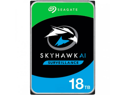 Жесткий диск HDD 12 TB Seagate SkyHawk AI ST18000VE002, 3.5", 256MB, SATA III