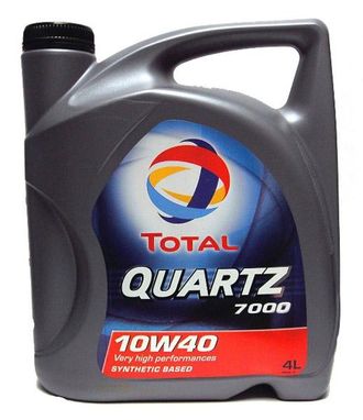 TOTAL QUARTZ 7000 10W40 масло мот. п/с 4л