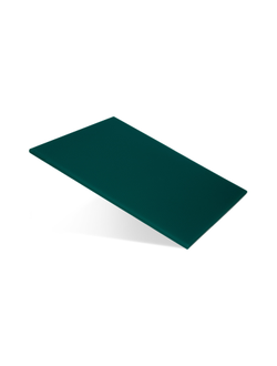 Доска разделочная 350х260х8 мм зеленая пластик