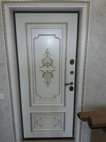 Откосы на входные металлические стальные двери Йошкар Ола в Самаре, Фото откосы на двери в интерьере