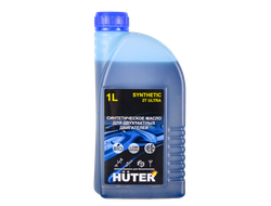 Масло Huter 2Т ULTRA синтетическое для 2-х тактных двигателей , 1л