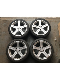 18" разноширокие диски Mercedes 5 Spoke W219