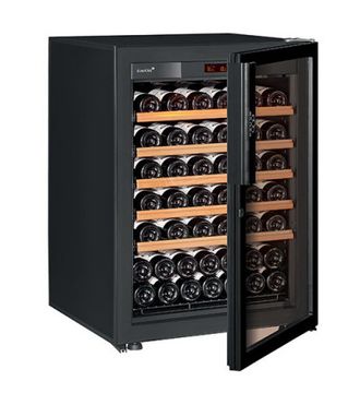 Винный шкаф EuroCave V-Pure-S Стеклянная дверь Full glass, цвет - черный, максимальная комплектация Винный шкаф EuroCave V-Pure-S Стеклянная дверь Full glass, цвет - черный, максимальная комплектация