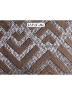 Sydney, эксклюзивная портьерная и обивочная ткань с тиснением