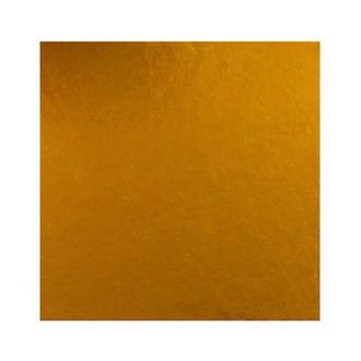 Подложка усиленная квадратная двухсторонняя золото/жемчуг 26*26 см ( толщина 3,2 мм)