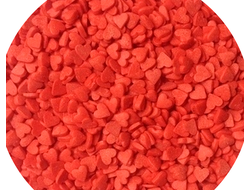 Посыпка кондитерская Сердечки Красные средние, 50 г