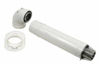Дымоход горизонтальный к настенным газовым котлам Buderus 60/100 (L=810 мм) Дымоход горизонтальный к настенным газовым котлам Buderus 60/100 (L=810 мм)