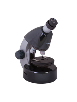 Микроскоп детский LEVENHUK LabZZ M101 Moonstone, 40-640 кратный, монокулярный, 3 объектива, 69032