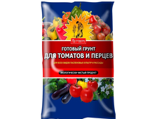 ГРУНТ АГРОНОМ для Томатов и Перцев (5л/10л/20л)