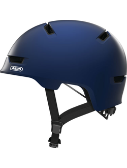 Шлем велосипедный ABUS Scraper 3.0 с регулировкой, Lifestyle, 8 отверстий, 450 гр, синий