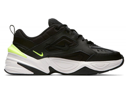 Nike M2K Tekno Черные с зеленым