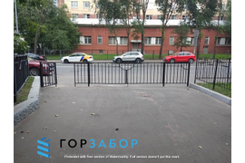 Установка пешеходного ограждения под ключ в Москве