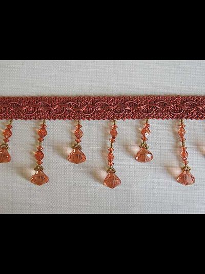 Нарядная стеклярусная бахрома