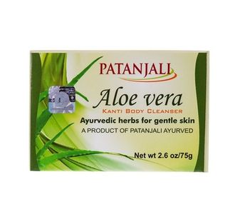 Мыло Алое вера Aloe Vera Kanti Patanjali, 75 гр