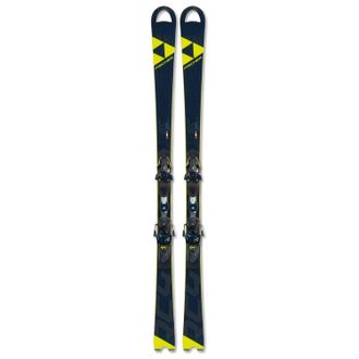 Горные лыжи FISCHER RC4 WC SC CB Yellow Base с креплениями RC4 Z13 FF P06219