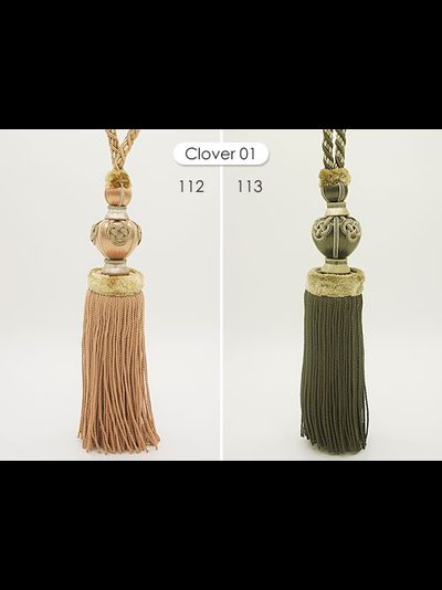Clover 01 , серия Delisious Decor, 92 см. Роскошная кисть-подхват для портьер