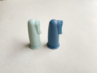 Силиконовые зубные щетки Mint/Blue