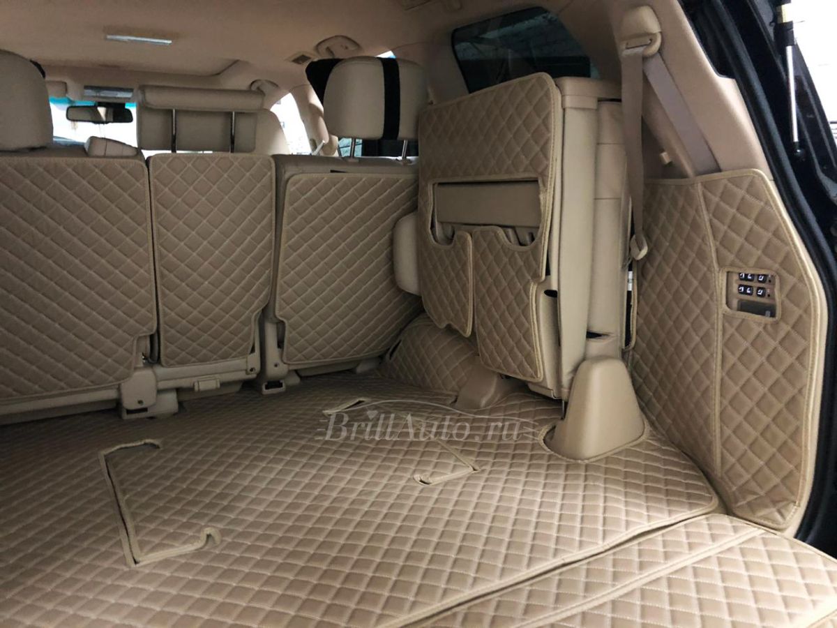 3D коврики из эко кожи для Lexus LX570, LX450D