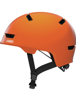 Шлем велосипедный ABUS Scraper 3.0 с регулировкой, Lifestyle, 8 отверстий, 450 гр, оранжевый
