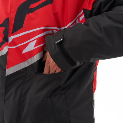 ПЛАЩ ЗИМНИЙ DRAGONFLY RACE COAT Red