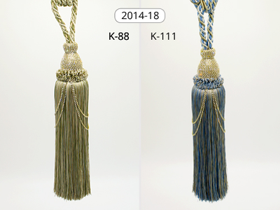 Арт. 2014-18 NEW. Подхват-кисть со стразами, 90 см