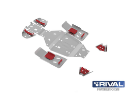 Защита ATV Rival 444.6707.3 для STELS 500 GT  2010- (Алюминий) (1100*550*200)