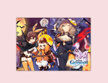 Постер «Genshin Impact» Halloween