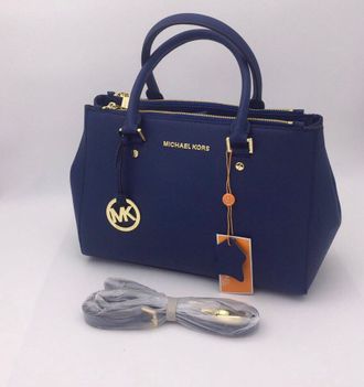 Сумка Michael Kors Sutton Tote Blue / Синяя