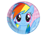 Тарелки &quot;Моя маленькая Пони&quot; / Rainbow Pony (23 см)