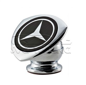 Тёмный магнитный держатель с логотипом Mercedes