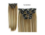 Волосы HIVISION Collection искусственные на заколках 50-55 см (5 прядей) №6Н613