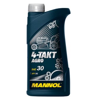 Масло моторное MANNOL 4-TAKT AGRO полусинтетическое SAE 30, 1л. для сельхоз. техники