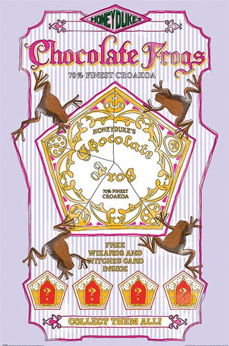 Постер Maxi Pyramid: Harry Potter (Chocolate Frogs)