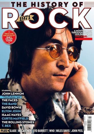 The History Of Rock Magazine 1971. John Lennon Cover, Зарубежные музыкальные журналы