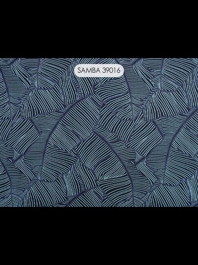 Samba, вискозная портьера с тропической темой узора