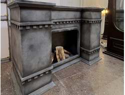 Fireplace with compartment
