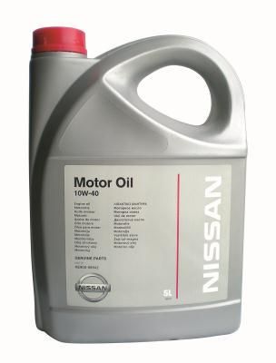 Nissan Motor Oil SAE 10W40 масло мот. синт 5л
