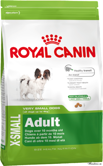 Royal Canin X-Small Adult Роял Канин Икс Смол Эдалт корм для взрослых собак карликовых пород 3 кг