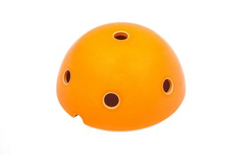 Керамическая цветная потолочная часть - полусфера на 7 отверстий, оранжевый, M2 Orange