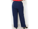 Женские летние прямые брюки арт. 5170061-206 (цвет сапфирово-синий) Размеры 62-84