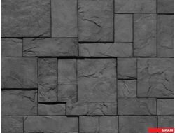 Камень "КОРСИКА", бетон, цв.Серый, уп.0,72м2 (29кг)(24уп)