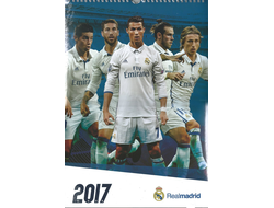 Real Madrid Official Календарь 2017 ИНОСТРАННЫЕ ПЕРЕКИДНЫЕ КАЛЕНДАРИ 2017, Real Madrid Official CALE