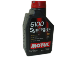 Масло моторное MOTUL 6100 Synergie+ 10W-40 1 л. Стандарты: ACEA A3/B4, API SL/CF