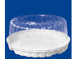 Упаковка для торта круглая, прозрачная крышка в ассортименте 1 шт. - от 65 руб.