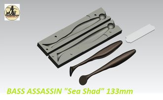 BASS ASSASSIN  &quot;Sea Shad&quot; 5&quot; 133mm