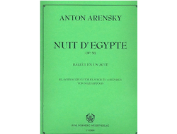 Arensky. Nuit d'Egypte op.50 Klavierauszug