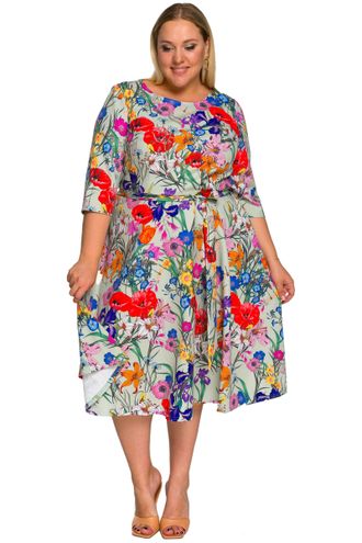 Женская одежда - Вечернее, нарядное платье больших размеров арт. 2212725 Размеры 48-76