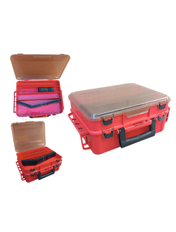 Ящик спиннингиста "ПРОФИ"/ красный