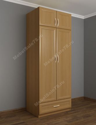 Шкаф для одежды с 2-мя дверями ШКРА(2)№7